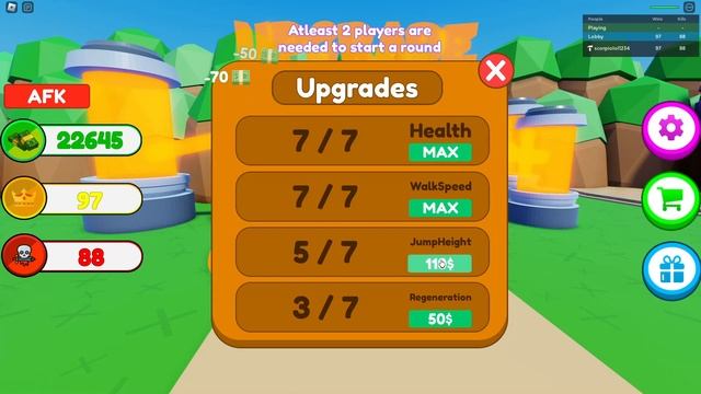 Upgrade character system - Roblox Studio смотреть онлайн