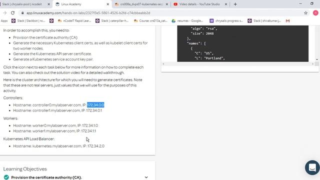 Creating a Certificate Authority and TLS Certificates for Kubernete_yadagiri_NCD1219H007_24/03/2020 смотреть онлайн