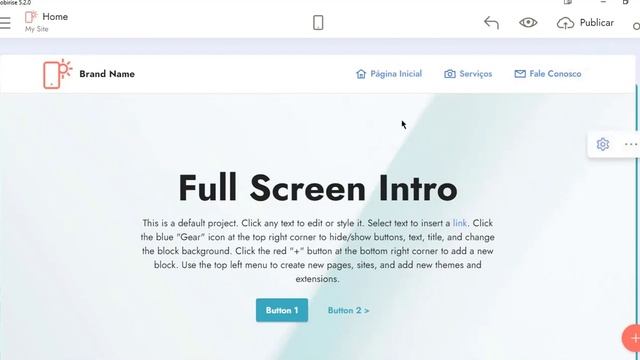 Curso Mobirise 5 - Criação de Sites │ Aula 01 - Menu смотреть онлайн