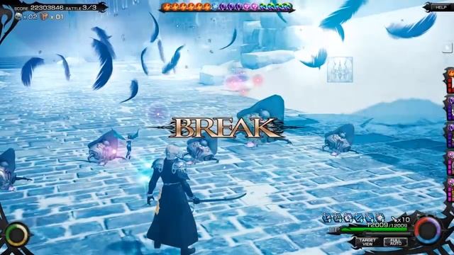 Mobius Final Fantasy - Hero of Despair (Sephiroth FFVII) Job Review and Gameplay смотреть онлайн