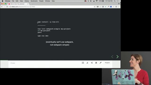 Introduction to Vue.js — Sarah Drasner смотреть онлайн
