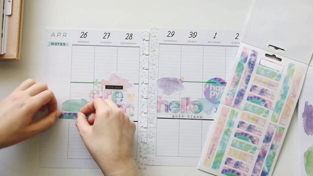 Plan with Me // Wellness Happy Planner // April 26 - May 2, 2021 смотреть онлайн