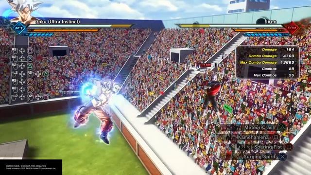 Dragon Ball Xenoverse 2 Goku Ultra Instinct Skill/Move Set смотреть онлайн