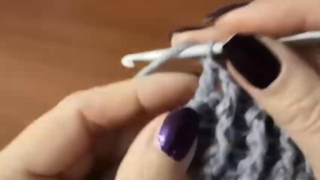 Шарф косами крючком для начинающих. смотреть онлайн