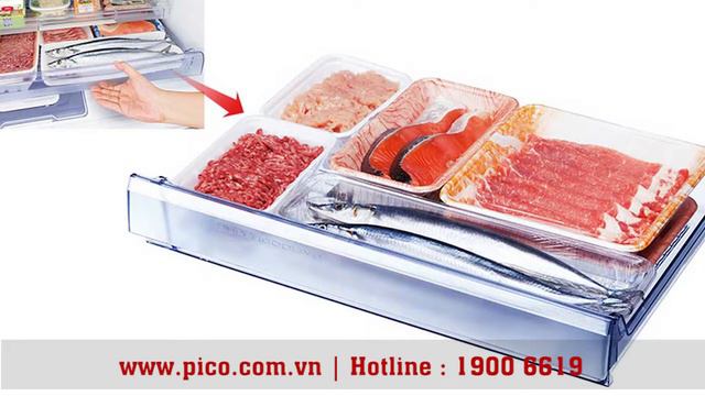 Tủ Lạnh Inveter Mitsubishi MR-CGX46EN-GBK-V 358 Lít- Pico.vn смотреть онлайн