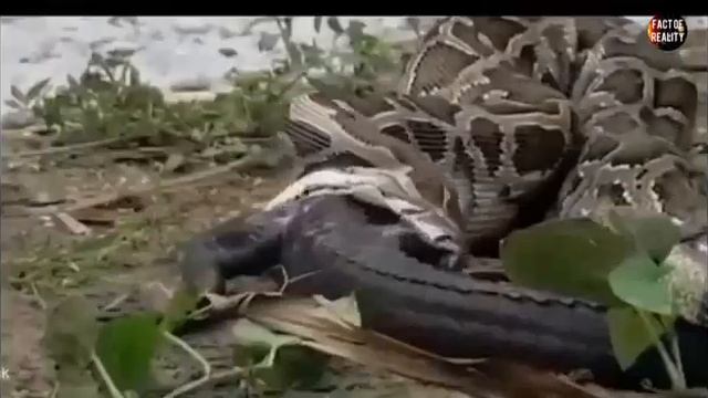 Titanoboa Vs Python || Reticulated Python Vs Titanoboa || Snake vs snake. смотреть онлайн