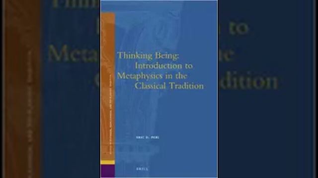 Thinking Being Metaphysics in the Classical Tradition Studies in Platonism, Neoplatonism eric per смотреть онлайн