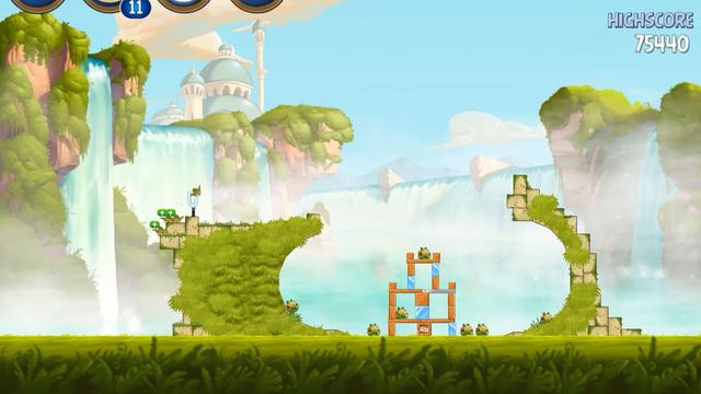 Angry Birds Star Wars II - B1.13 - 3 Star Walkthrough смотреть онлайн