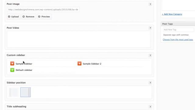 Custom page/post options available in our WordPress themes смотреть онлайн