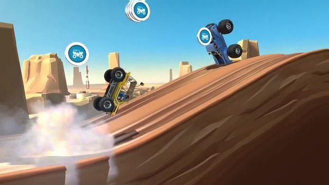 MMX Hill Dash 2 Off road truck car & Bike racing game - iOS Android смотреть онлайн