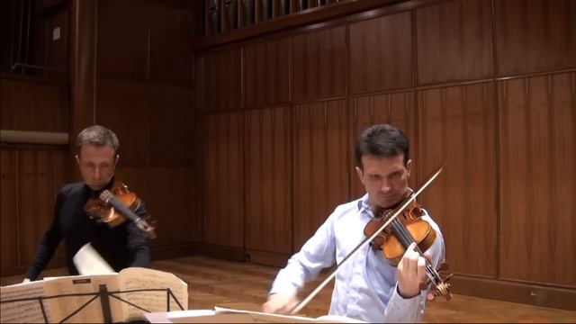 YSAYE - 2 violins sonata, part 1, Tedi Papavrami Svetlin Roussev смотреть онлайн