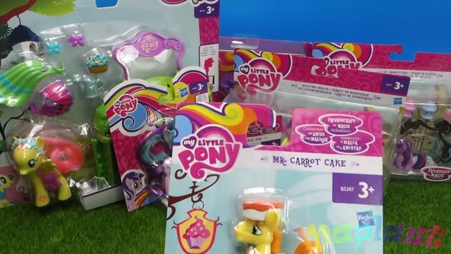 My little pony большой обзор на игрушки Мой маленький пони 12 игровых наборов пони 2016 год смотреть онлайн