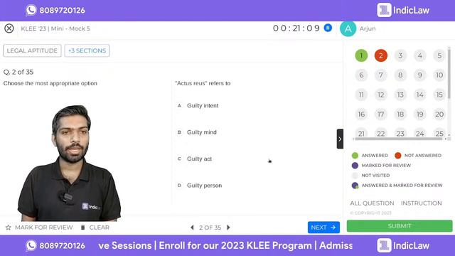 Live Exam| Indic Law KLEE | Question Discussions #klee2023 #indiclaw смотреть онлайн
