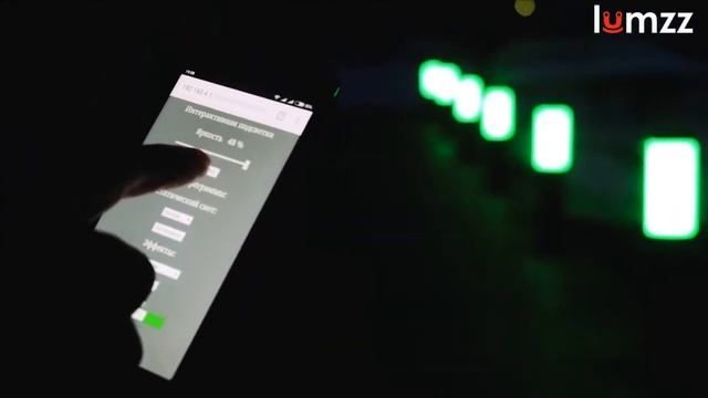 Интерактивный ландшафтный светильник LUMZZ смотреть онлайн