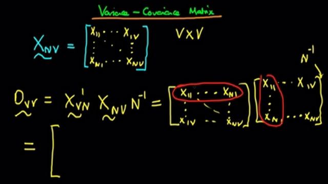 Variance-covariance matrix using matrix notation of factor analysis смотреть онлайн