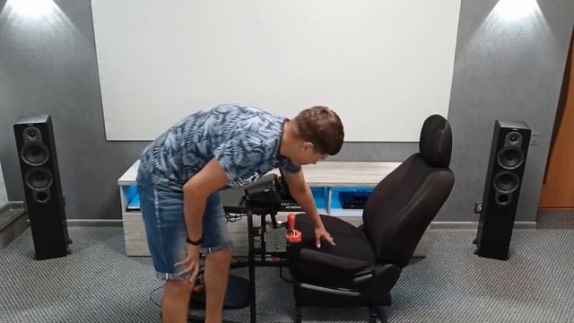 игровое место, кокпит своими руками для гонок, симрейсинг и автосимулятор Pomeo007 Pomeo*007