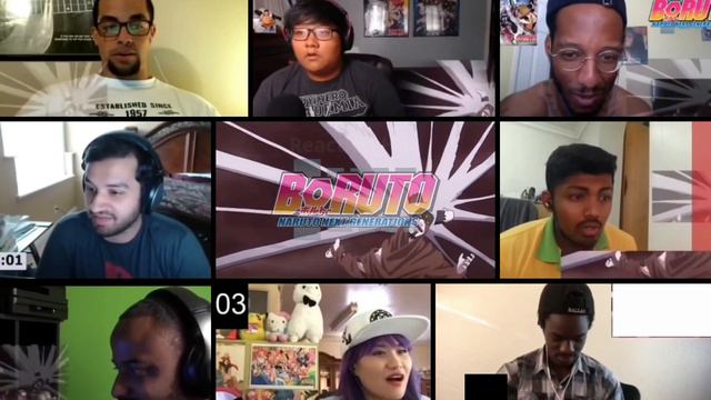 Momoshiki VS 5 Kage | Reaction Mashup | Boruto Episode 65