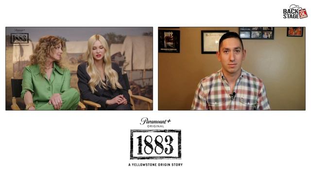 1883 Interview: Yellowstone Prequel with Tim McGraw, Faith Hill, Sam Elliott & Isabel May смотреть онлайн