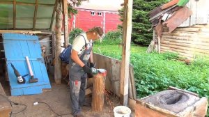 Кузница своими руками за 0 рубле! НАКОВАЛЬНЯ | КЛЕЩИ | МОЛОТ | ЖКВ саморучка. ВИДЕО 2