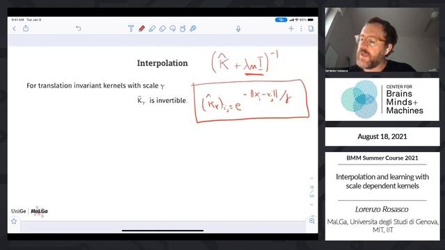 Interpolation and learning with scale dependent kernels смотреть онлайн