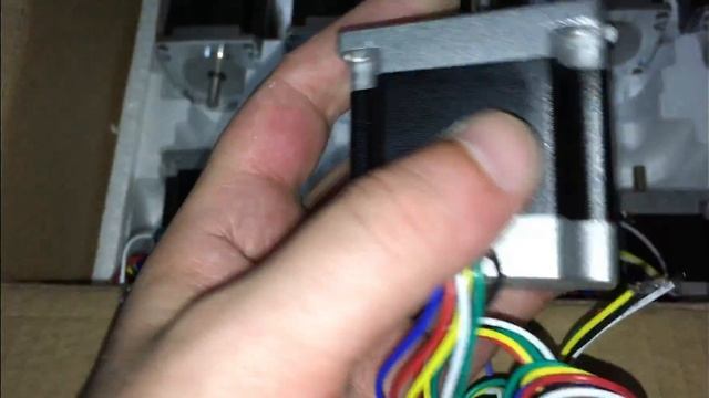 Шаговый двигатель NEMA 17 и Nema 23 в 4K