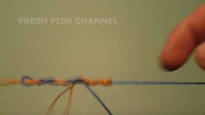 Как соединить две лески (шнура) разного диаметра | Узлы для рыбалки