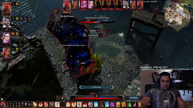 Divinity: Original Sin 2 - Bishop Alexandar and Voidwoken Drillworm смотреть онлайн