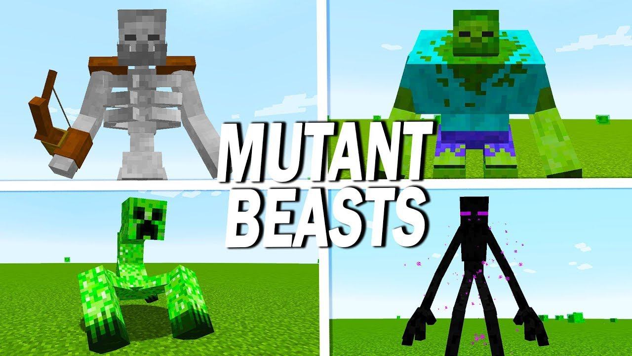 Обзор мода Mutant Beasts смотреть онлайн