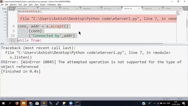 Python Socket - Database Access | Feb 25 смотреть онлайн