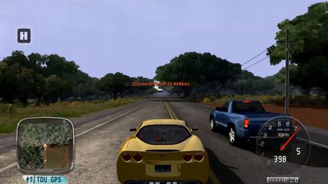 TDU Platinum Jack Ferrari race Chevy Corvette 900+hp 5 смотреть онлайн