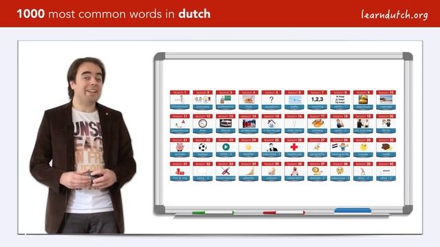 1000 most common words in Dutch, by Dutch tutor Bart de Pau - introduction смотреть онлайн