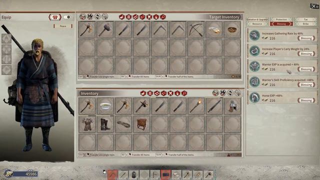 Sell resources in the Guild marker Myth of Empires смотреть онлайн