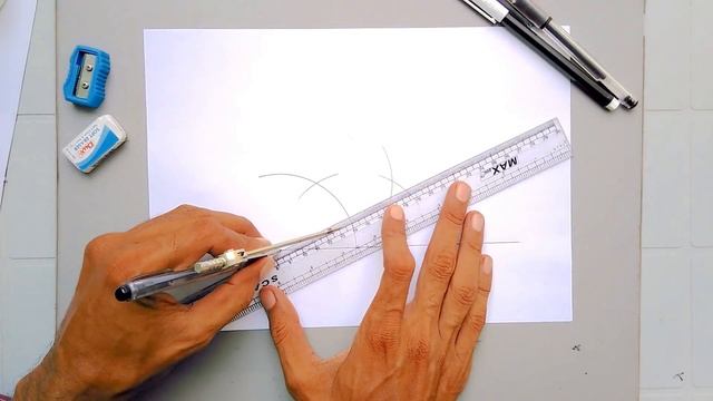 how to draw 15 degree angle without protractor or angle tool with compass смотреть онлайн