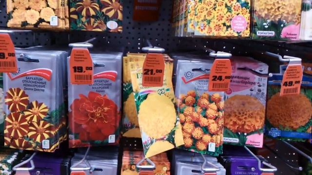 Магазин Оби семена цветов ОБЗОР часть 3 смотреть онлайн