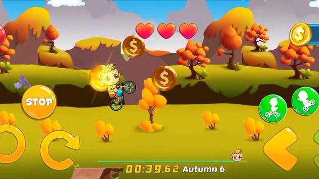 Extreme tricks and tracks in BMX bike racing game for kids with Vlad and Niki level 327 смотреть онлайн