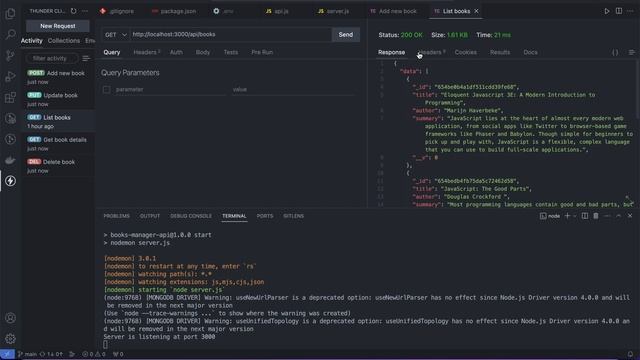 RESTful API using Node.js for managing books | Node.js Backend Developer Challenge смотреть онлайн