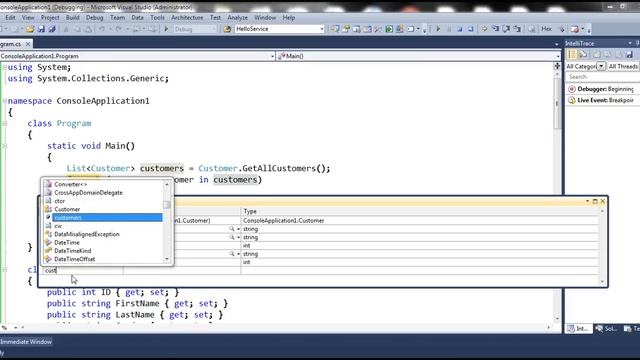 Part 7 Advanced debugging using watch window смотреть онлайн