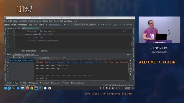 Jconf 2022 - Justin Lee - Welcome to Kotlin! смотреть онлайн