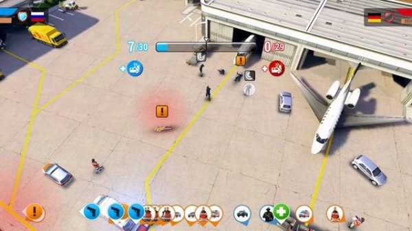 Захват заложников в лётном ангаре! Hostage situation in the aircraft hangar! EMERGENCY HQ 1vs1