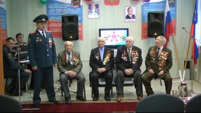 Ветераны ВОв в гостях у СПЧ-61 смотреть онлайн