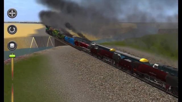 All my trains (part 3) stream and Diesel engines.(trainz driver 2) смотреть онлайн
