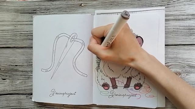 Рисую Ёжика смотреть онлайн