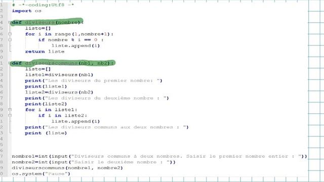 3CH01 Python commentaires de 3 algorithmes смотреть онлайн