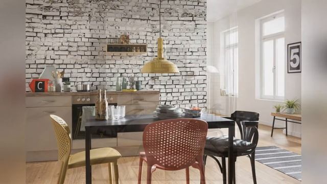 Фотообои  3Д Фотообои Кирпичная Стена. Дом Фотообоев. Обои для гостиной детской кухни.