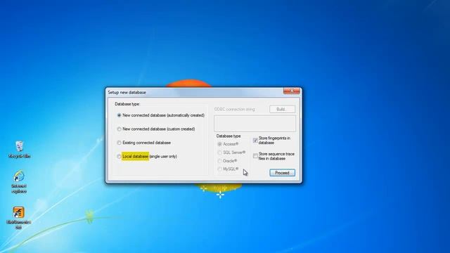 Create new database (BioNumerics and GelCompar II 6) смотреть онлайн