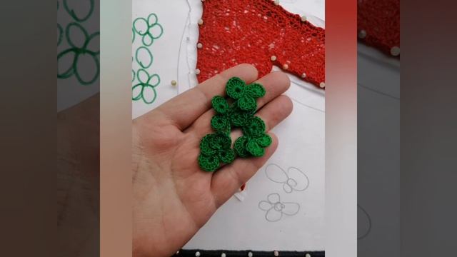 Вязаная картина "КОИ" смотреть онлайн