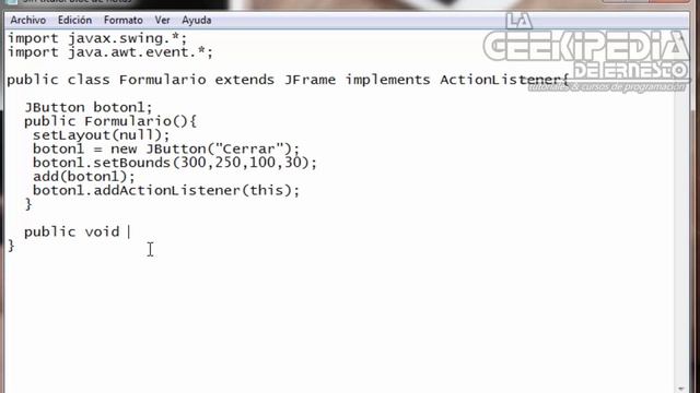 Curso Java desde cero #27 | Interfaces gráficas (Swing - JButton) смотреть онлайн