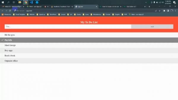 Developing a PHP OOP MVC pattern based TODO app with PHP in 2022
