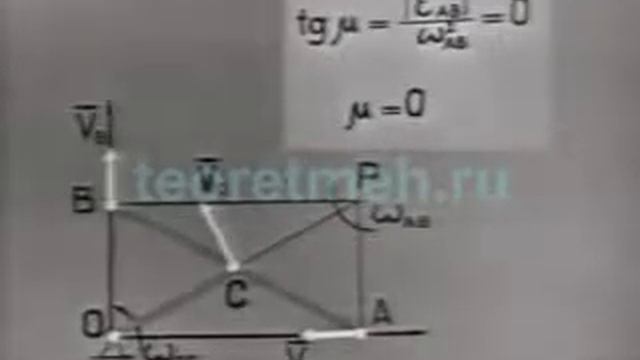 Определение ускорений точек линейки эллипсографа с помощью мгновенного центра ускорений смотреть онлайн