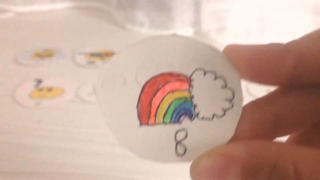 Мои самодельные фишки чипикао эмоджи